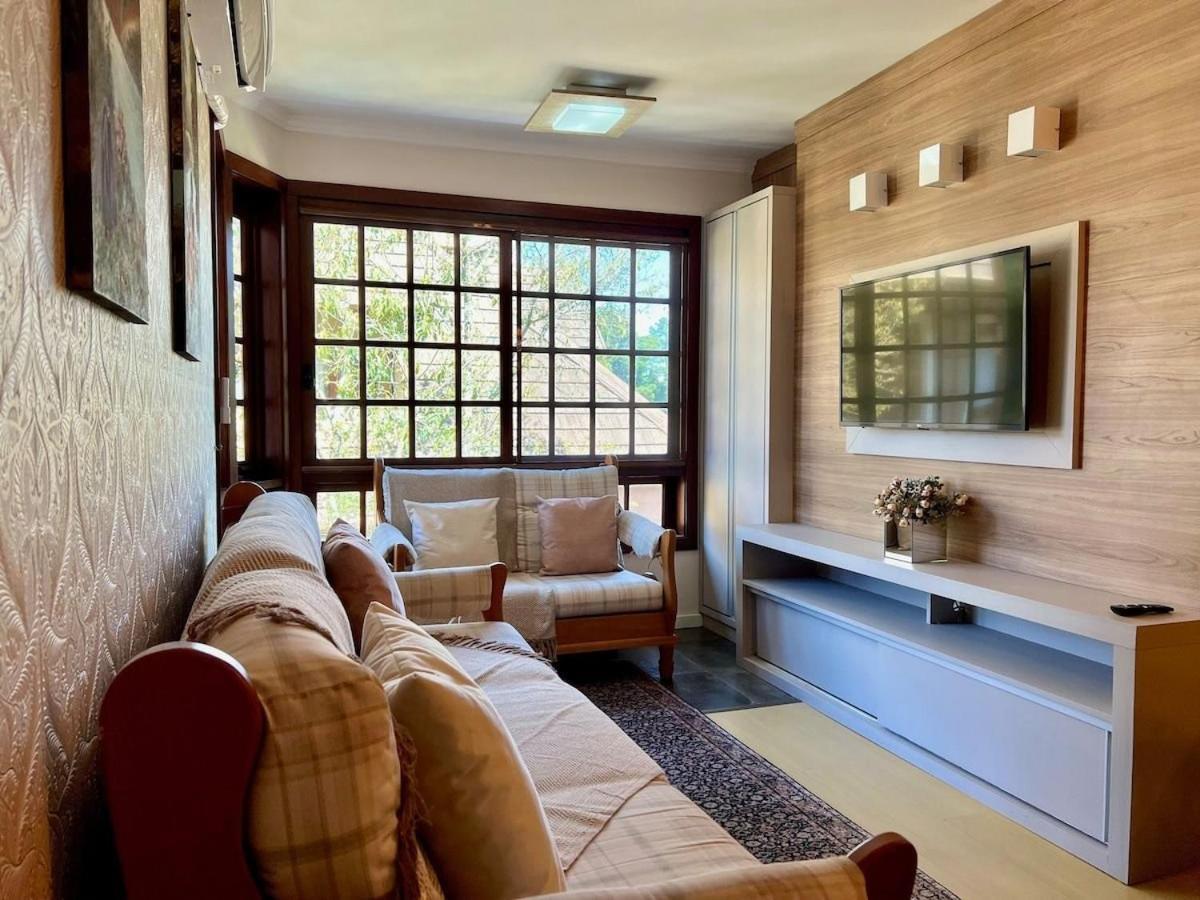 Apartamento San Pietro Centro 3 Dorm By Achei Temporada Gramado Kültér fotó