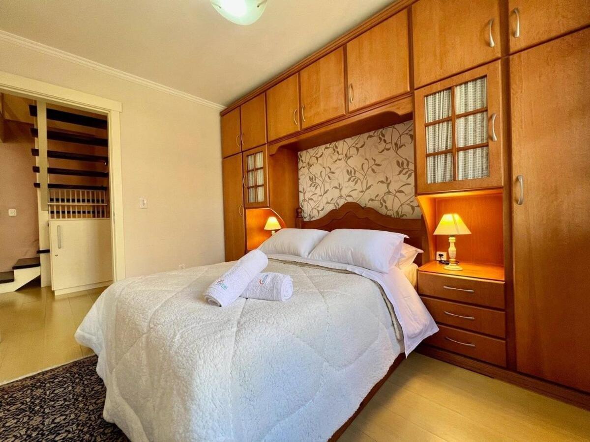 Apartamento San Pietro Centro 3 Dorm By Achei Temporada Gramado Kültér fotó